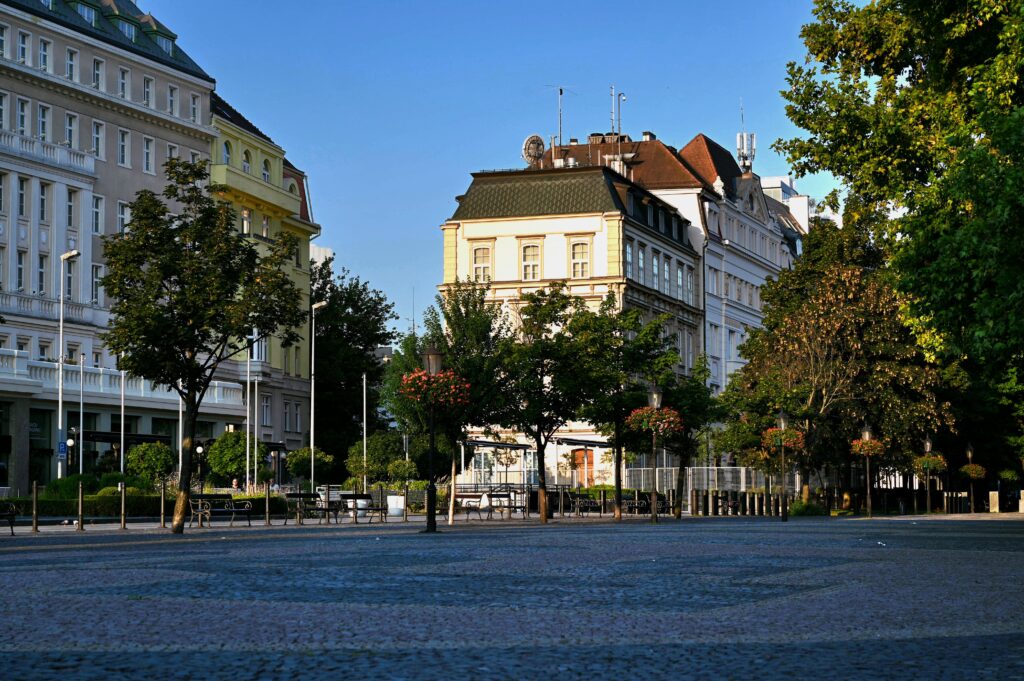Hviezdoslav Square in Bratislava