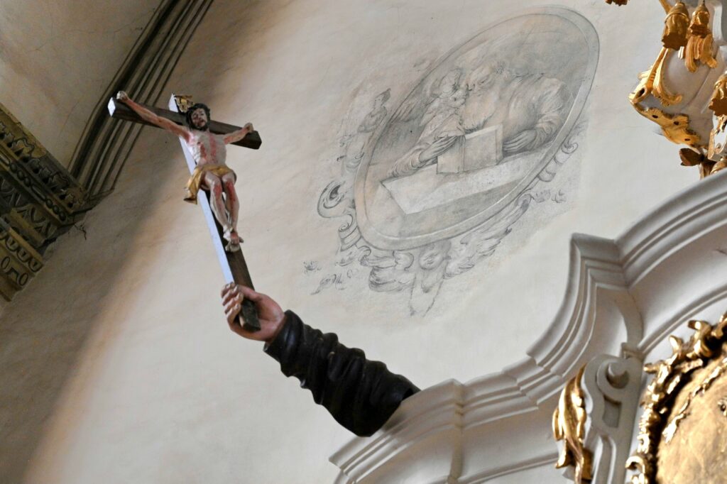 Interior of the Franciscan Church in Bratislava